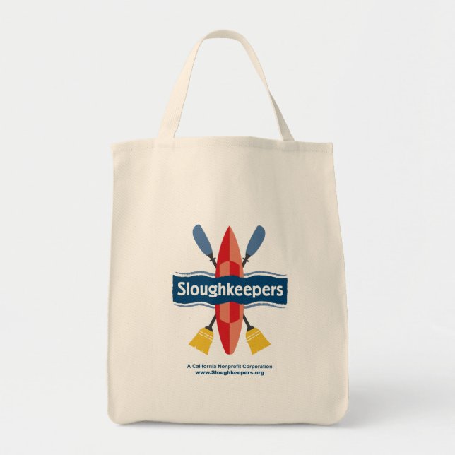 Tote O bolsa do mantimento de Sloughkeepers--botom (Frente)