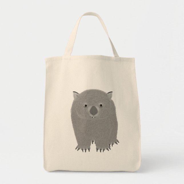Tote O bolsa do mantimento de Wombat (Frente)