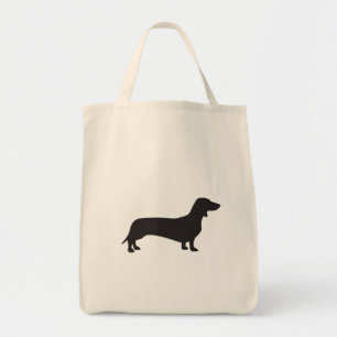 Tote O bolsa do mantimento do Dachshund