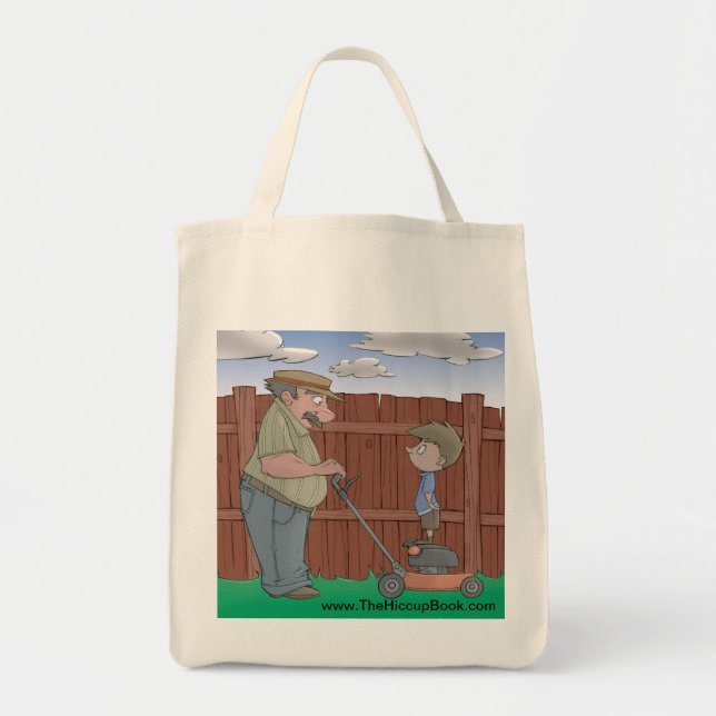 Tote O bolsa do mantimento do livro do soluço - (Frente)