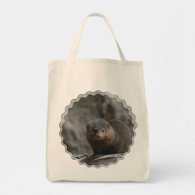 Tote O bolsa do mantimento do mangusto (Frente)