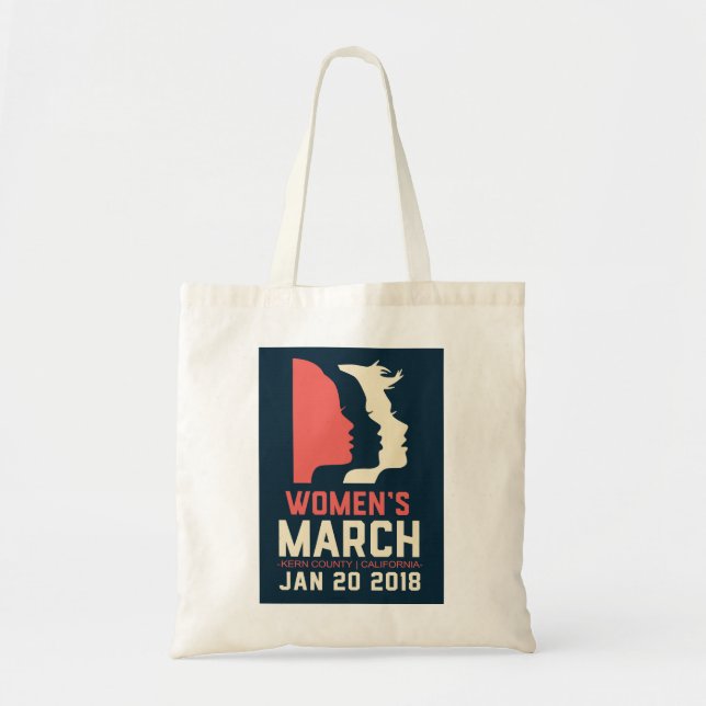 Tote O bolsa do março Kern das mulheres (Frente)