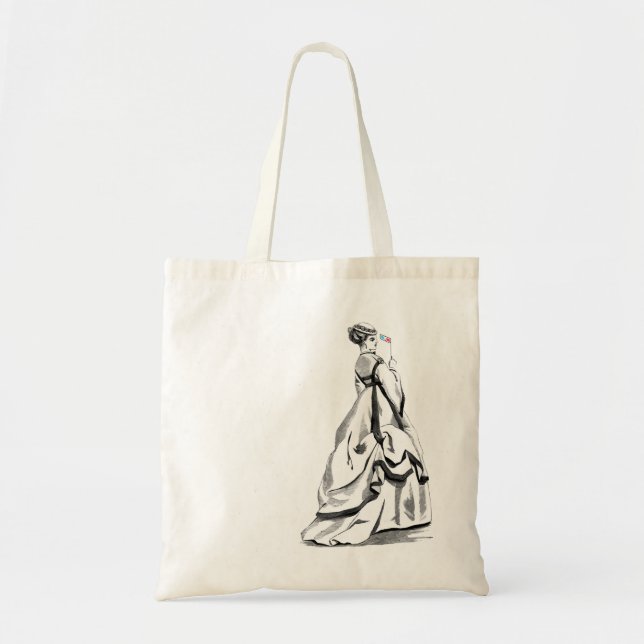 Tote O bolsa do mascarada do Victorian 3D (Frente)