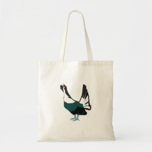 Tote O bolsa do orçamento da arte do pássaro do galo