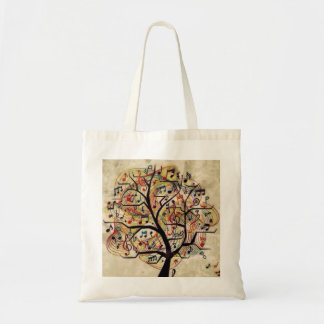 Tote O bolsa do orçamento da árvore da música