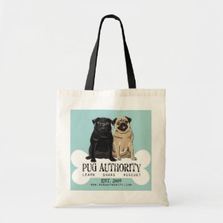 Tote O bolsa do orçamento da autoridade do Pug