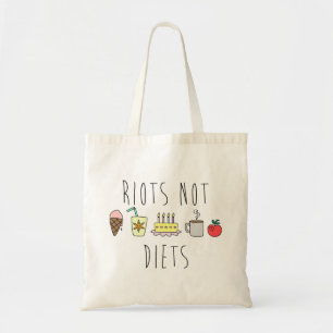 Tote O bolsa do orçamento das dietas dos motins não