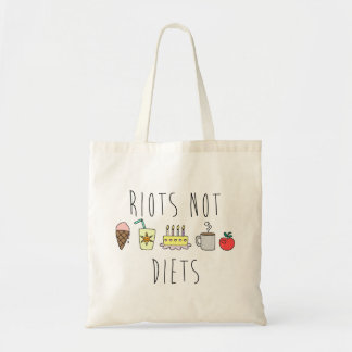 Tote O bolsa do orçamento das dietas dos motins não