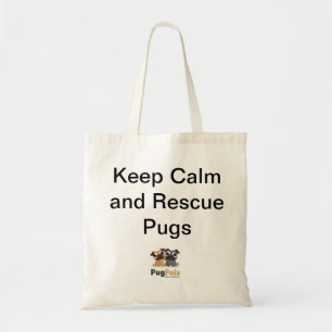 Tote O bolsa do orçamento de PugPals, Inc.