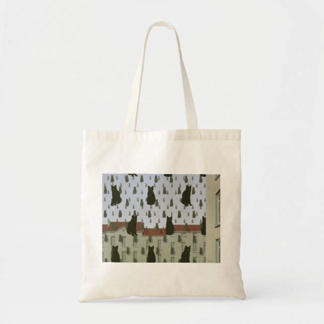 Tote o bolsa do orçamento dos gatos de s (Frente)