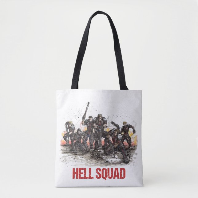 Tote O bolsa do pelotão do inferno (Frente)
