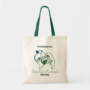 Tote O bolsa do proprietário do cão da mostra de