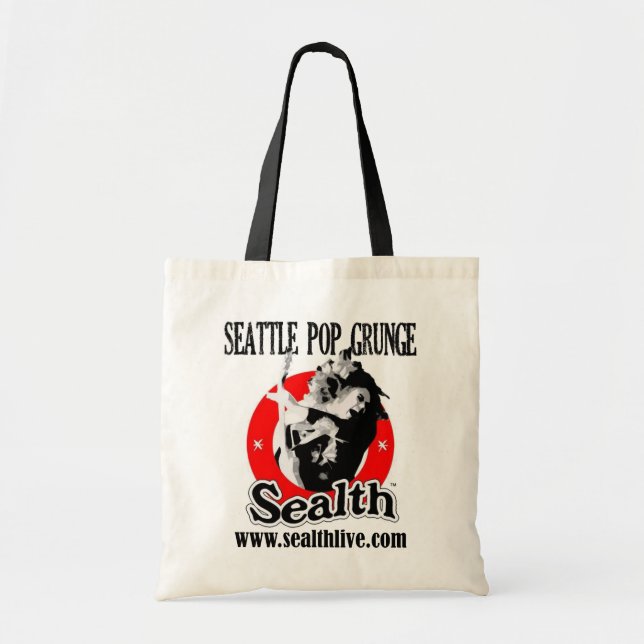 Tote O bolsa do rock and roll de Sealth (Frente)