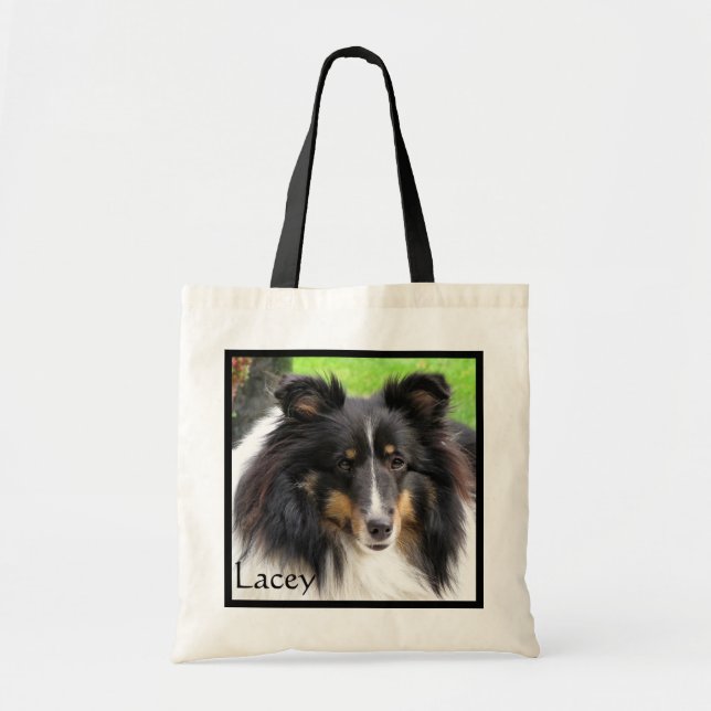 Tote O bolsa do Sheepdog de Shetland (Frente)