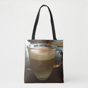 Tote o bolsa do tempo do café