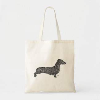 Tote O bolsa do teste padrão do Dachshund