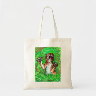 Tote O bolsa do tigre da selva