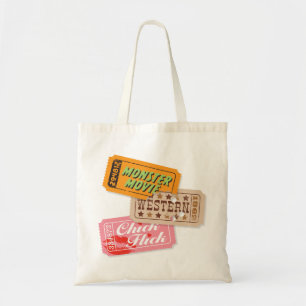 Tote O bolsa do trio da noite de cinema