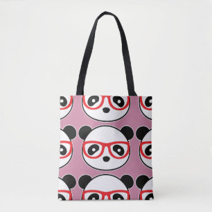 Tote O bolsa do urso de panda dos desenhos animados