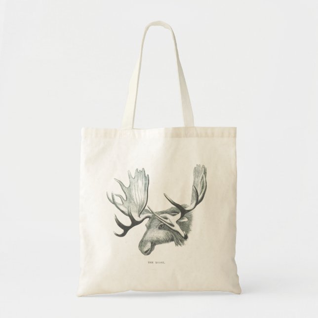 Tote O bolsa dos alces do inverno (Frente)