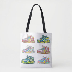 Tote O bolsa dos calçados de tênis