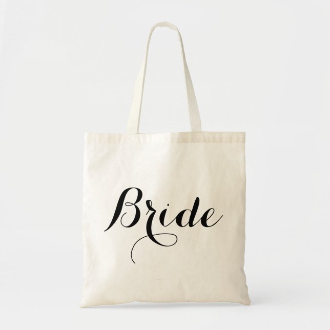 Tote O bolsa elegante da noiva do roteiro (Frente)