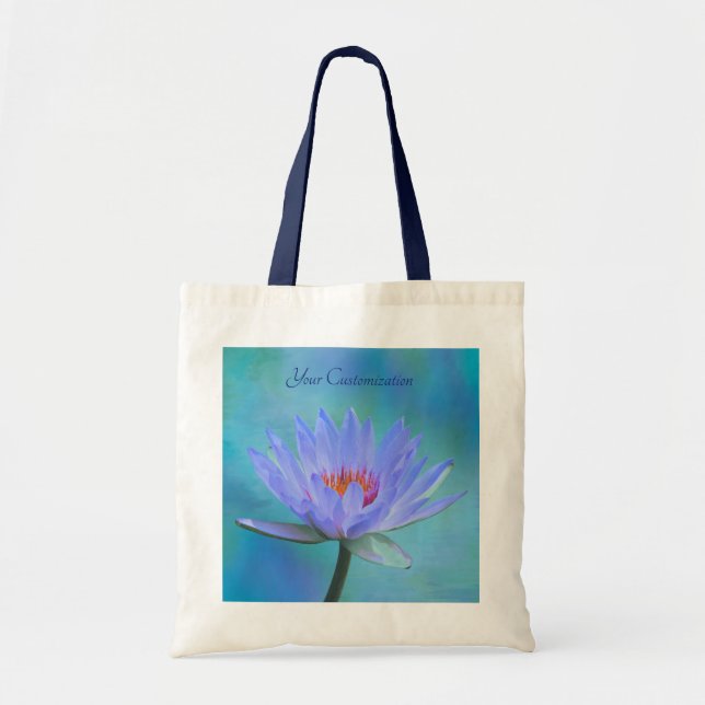 Tote "O bolsa feito sob encomenda Pastel do orçamento (Frente)