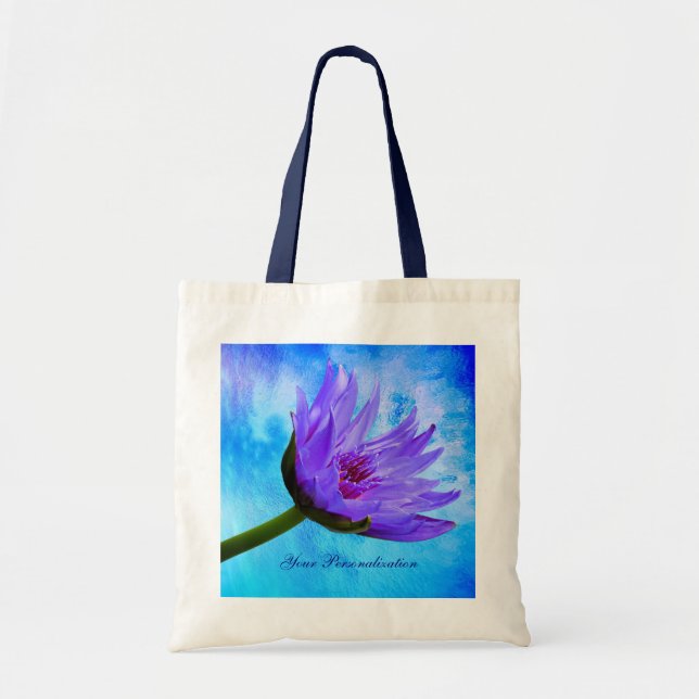 Tote O bolsa feito sob encomenda tropical do orçamento (Frente)