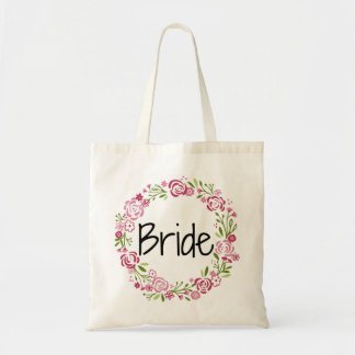 Tote O bolsa floral da noiva bonita