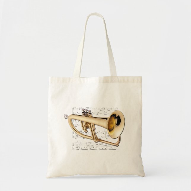 Tote O bolsa - Flugelhorn e partitura (Frente)