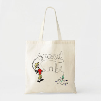 Tote O bolsa grande da pesca de lago