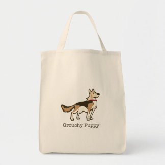Tote O bolsa Grouchy do mantimento do filhote de