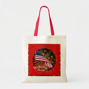 Tote O bolsa Home bem-vindo das tropas