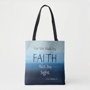Tote O bolsa inspirado da escritura da FÉ