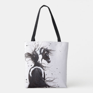 Tote O bolsa majestoso do cavalo da pintura do Pinto