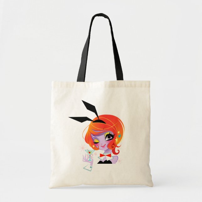 Tote O bolsa minúsculo da menina Flossy (Frente)