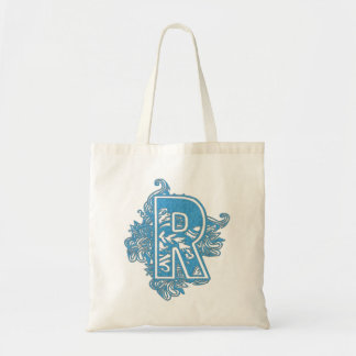 TOTE O BOLSA MONOGRAMMED - LETRA AZUL R