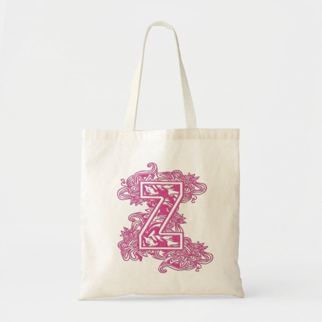 TOTE O BOLSA MONOGRAMMED - LETRA COR-DE-ROSA Z (Frente)