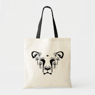 Tote O bolsa natural do leão de Dandi