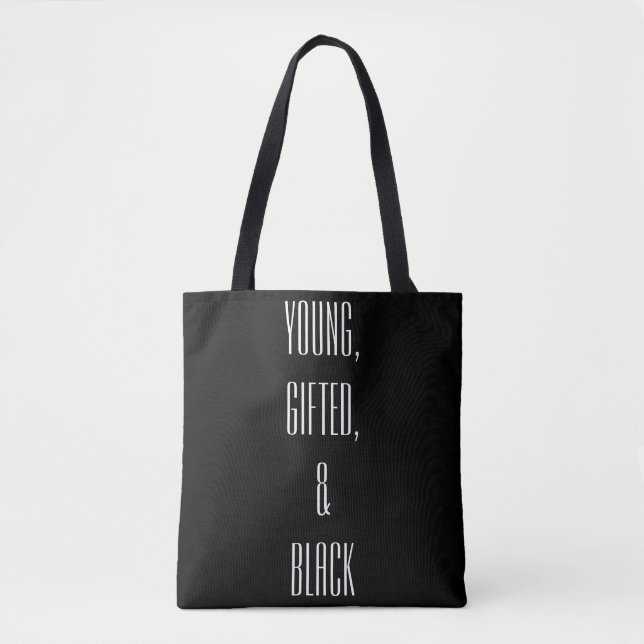 Tote O bolsa novo, dotado, & preto (Frente)