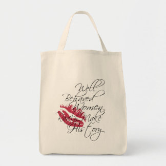 Tote O bolsa orgânico bem comportado das mulheres
