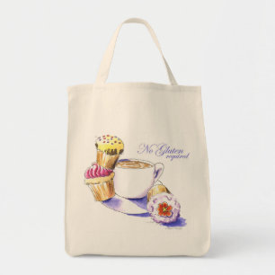 Tote O bolsa orgânico do mantimento