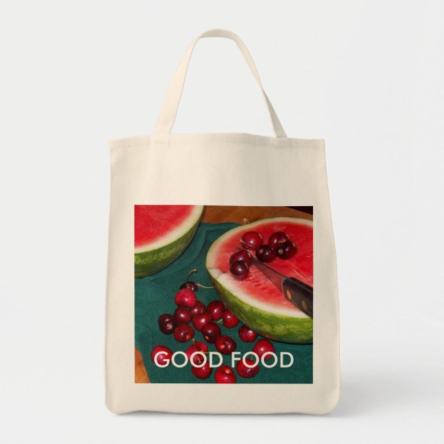 Tote O bolsa orgânico do mantimento (Frente)