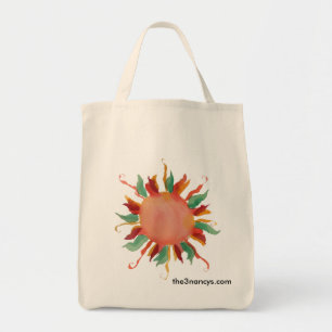 Tote O bolsa orgânico feliz de Sun