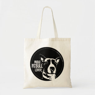 TOTE O BOLSA ORGULHOSO DO AMANTE DE PITBULL