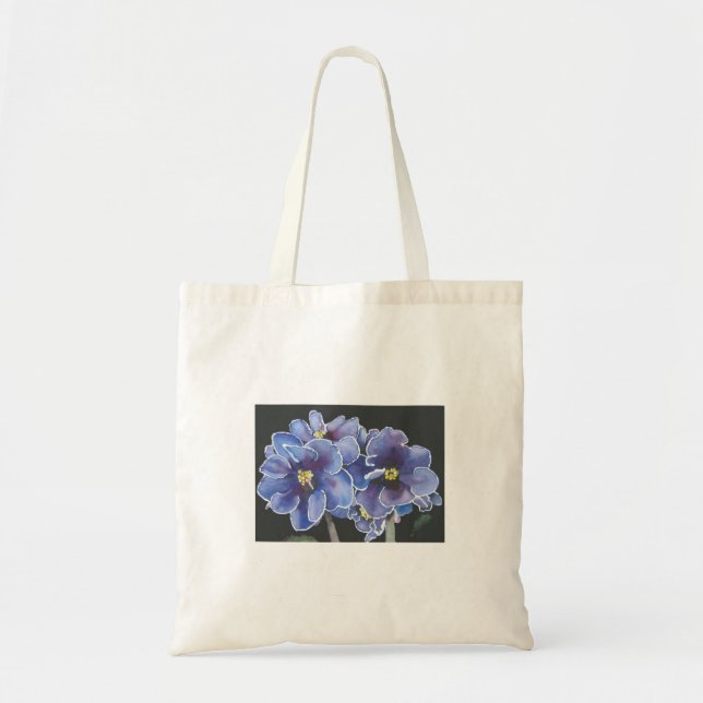 Tote O bolsa pequeno com design floral (Frente)