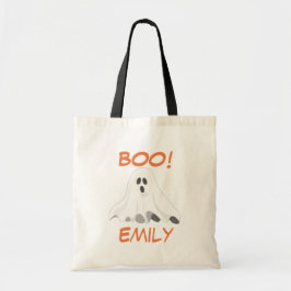Tote O bolsa personalizado do fantasma do Dia das