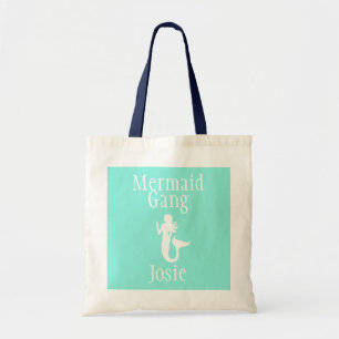 Tote O bolsa personalizado do grupo da sereia