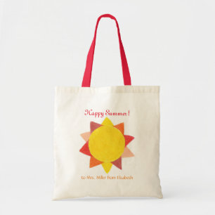 Tote O bolsa personalizado do presente do professor