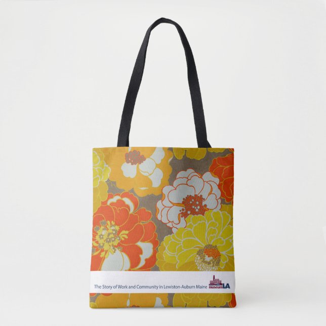 Tote O bolsa pintado mão do LA do museu do design (Frente)